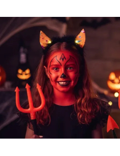 Tiare LED DIABLOTIN – Accessoire Halloween lumineux