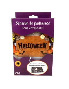 Détecteur Tapis SON EFFRAYANT – Accessoire Halloween interactif