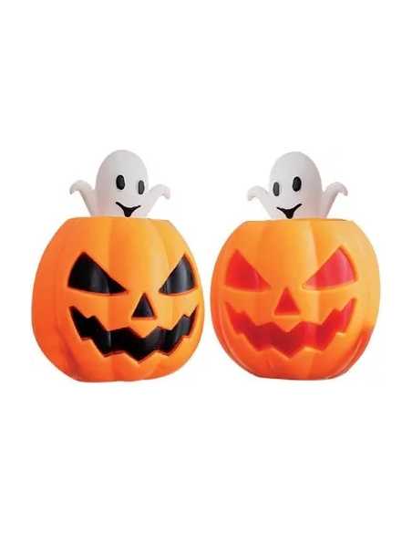 Citrouille/Fantôme Anti-stress 6x6,5 cm – Accessoire Halloween