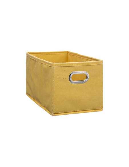 Boîte de rangement 15x31 cm Jaune