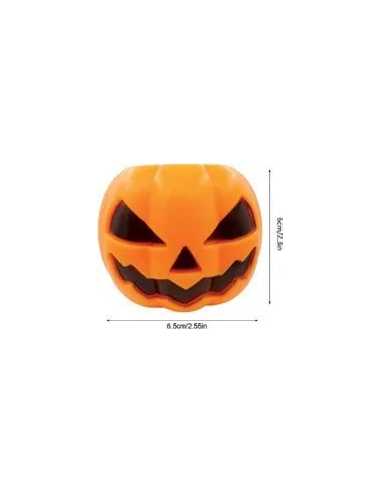 Citrouille/Fantôme Anti-stress 6x6,5 cm – Accessoire Halloween