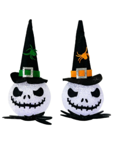 Fantôme Sorcier EVA LED 21x11 cm – Décoration Halloween lumineuse