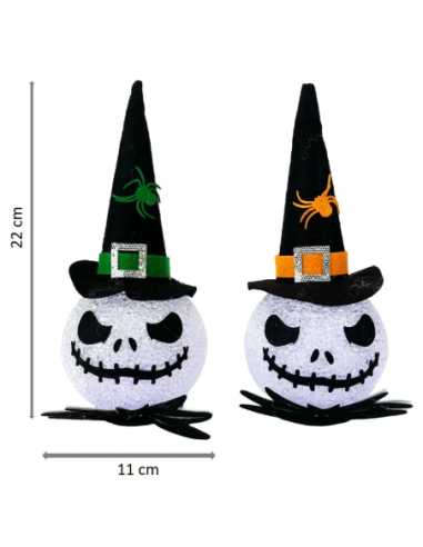Fantôme Sorcier EVA LED 21x11 cm – Décoration Halloween lumineuse