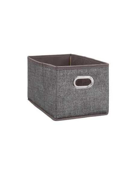 Boîte de rangement 15x31 cm Marron chiné