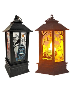 Lanterne LED Halloween 13x5 cm – Décoration Lumineuse