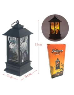 Lanterne LED Halloween 13x5 cm – Décoration Lumineuse 2