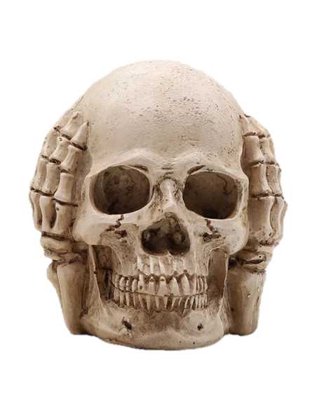 SKULLS LED Résine 9,2x7 cm – Décoration Halloween Lumineuse