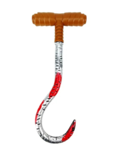 Crochet de Boucher 33 cm – Accessoire Halloween Terrifiant