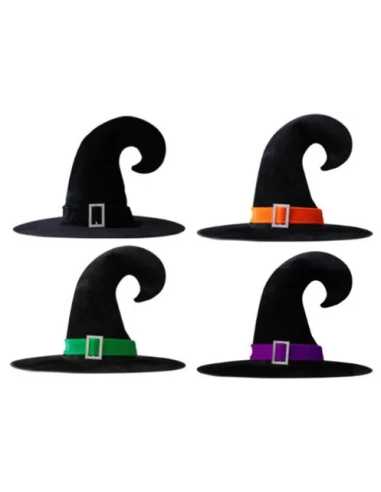 Chapeau Sorcière MITSY 44x34 cm – Accessoire Halloween