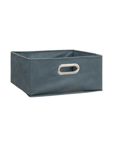 Boîte de rangement 31x15 cm Bleu orage