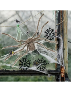 Araignée Géante Velue 125 cm – Décoration Halloween Effrayante 2