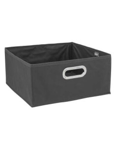 Boîte de rangement, 31x15 cm, Gris anthracite