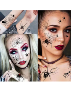 TATOO Éphémères 6x10,5 cm – Accessoires Halloween Fun 2