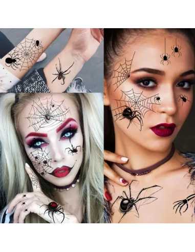 TATOO Éphémères 6x10,5 cm – Accessoires Halloween Fun