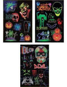 Stickers 3D Halloween – décor mural