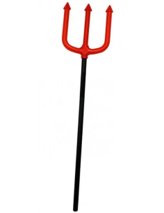 Mini Fourche du Diable 50 x 14 cm – Accessoire Halloween Démoniaque