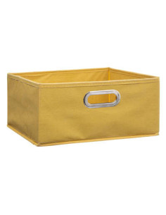 Boîte de rangement 31x15 cm Jaune