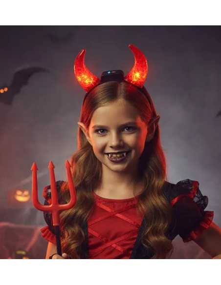 Mini Fourche du Diable 50 x 14 cm – Accessoire Halloween Démoniaque