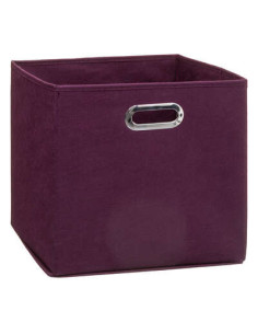Boîte de rangement 31x31 cm Aubergine