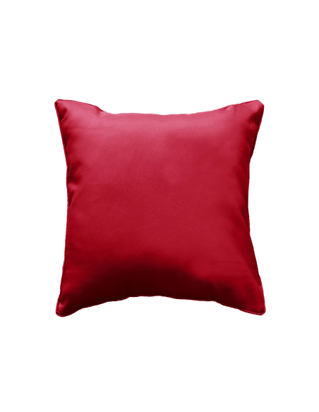 Coussin 40 x 40 cm Essentiel rouge