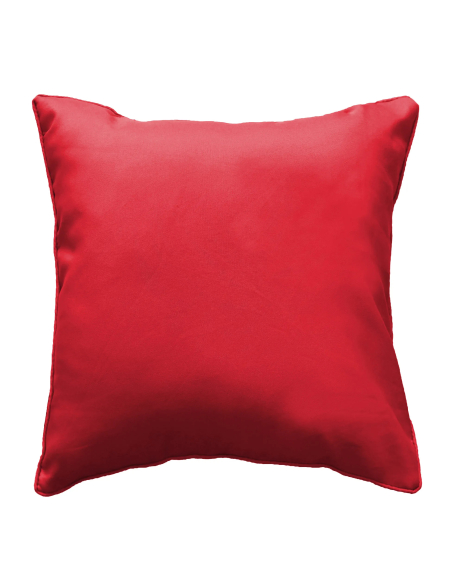 Coussin 60 x 60 cm Essentiel rouge