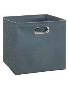 Boîte de rangement, 31x31 cm, Bleu orage