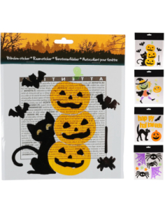 Décoration Fenêtre Gel Halloween – Décoration Effrayante