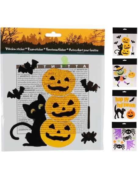 Décoration Fenêtre Gel Halloween – Décoration Effrayante