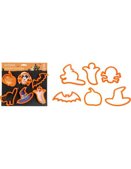 Lot d’Emporte-pièces Halloween – Formes Effrayantes pour Biscuits & Pâtisseries