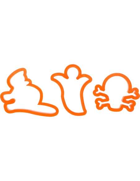 Lot d’Emporte-pièces Halloween – Formes Effrayantes pour Biscuits & Pâtisseries