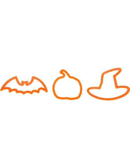 Lot d’Emporte-pièces Halloween – Formes Effrayantes pour Biscuits & Pâtisseries