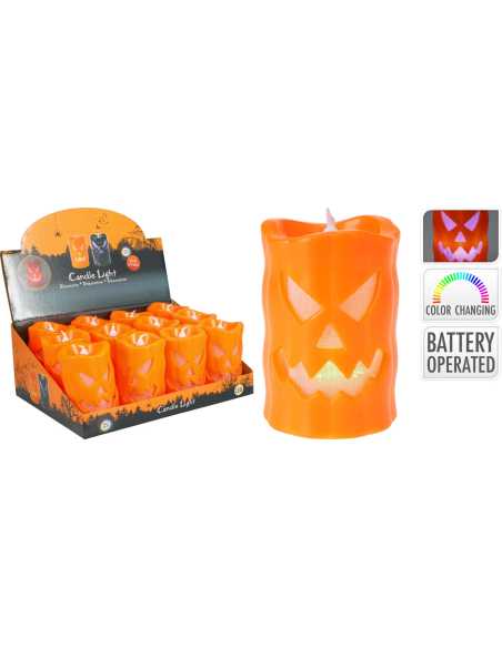 Bougie Halloween 9 cm – Ambiance Mystérieuse & Effrayantes