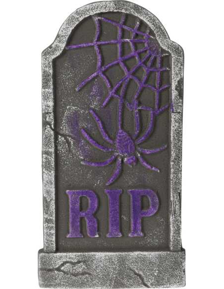 Pierre Tombale Halloween en Mousse 40x20x2 cm – Décoration Effrayante