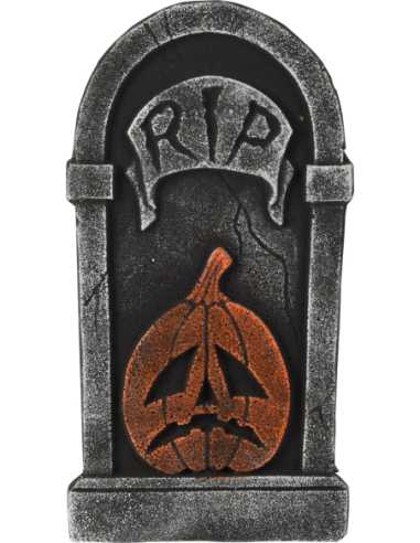 Pierre Tombale Halloween en Mousse 40x20x2 cm – Décoration Effrayante