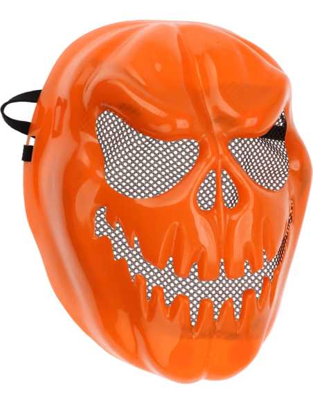 Masque Citrouille Halloween 24 cm – Déguisement Effrayant et Festif