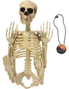 Squelette Halloween 90 cm – Décoration Effrayante et Réaliste 2