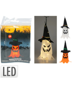 Figurine LED Suspendue Halloween – Décoration Volante Effrayante