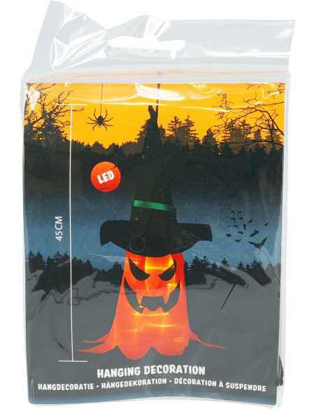 Figurine LED Suspendue Halloween – Décoration Volante Effrayante