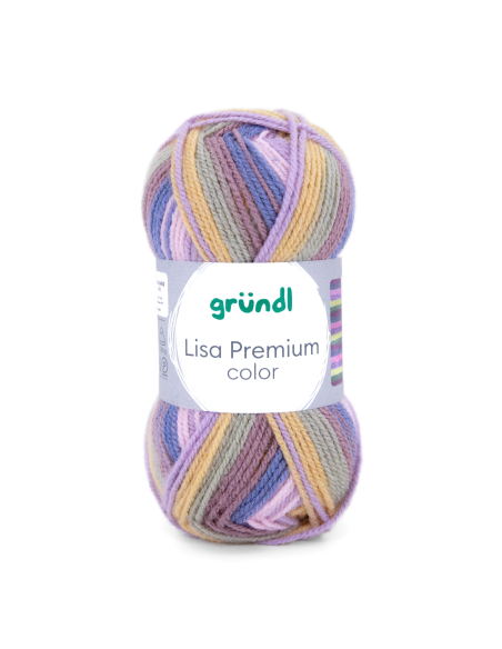 Pelote Lisa Premium Color 50g Rose-Bleu-Vert-Jaune 20 – Tricot, crochet, créations DIY