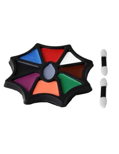 Kit maquillage Halloween — palette de 9 couleurs