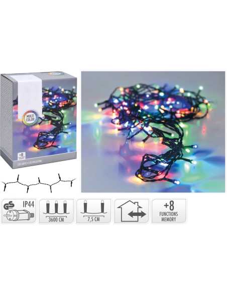 Guirlande lumineuse 36m – 480 LED multicolore IP44