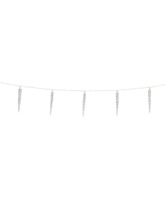 Guirlande glaçons LED blanc froid 1,65 m – Ambiance givrée