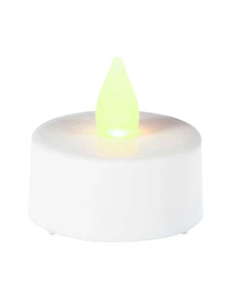 Lot de 16 bougies chauffe-plat LED blanc chaud 3,8 cm – Décoration Lot de 16 bougies chauffe-plat LED blanc chaud 3,8 cm – Décoration
