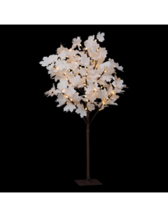 Arbre de Noël lumineux 90 cm LED blanc chaud – Décoration extérieure