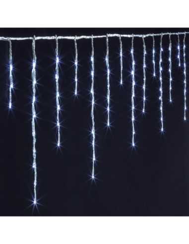 Rideau lumineux 6m 360LED blanc froid tombé de lumière