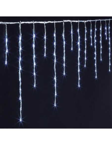 Rideau lumineux 6m 360LED blanc froid tombé de lumière Rideau lumineux 6m 360LED blanc froid tombé de lumière