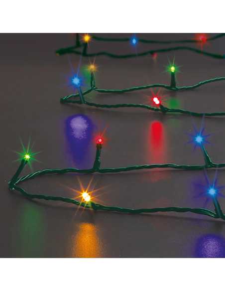 Guirlande solaire 10m 100LED multicolore extérieur Guirlande solaire 10m 100LED multicolore extérieur