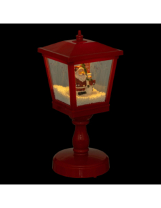 Lanterne lumineuse LED blanc chaud 13,5 × 31 cm 2