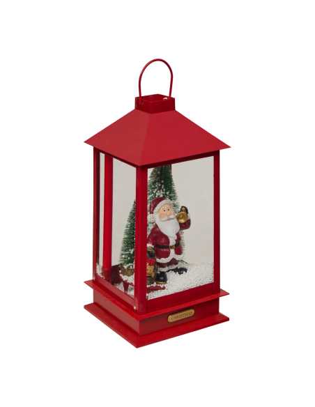 Lanterne musicale LED blanc chaud 13 × 38 cm