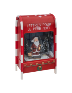 Boîte aux lettres lumineuse LED blanc chaud 25 × 40 cm